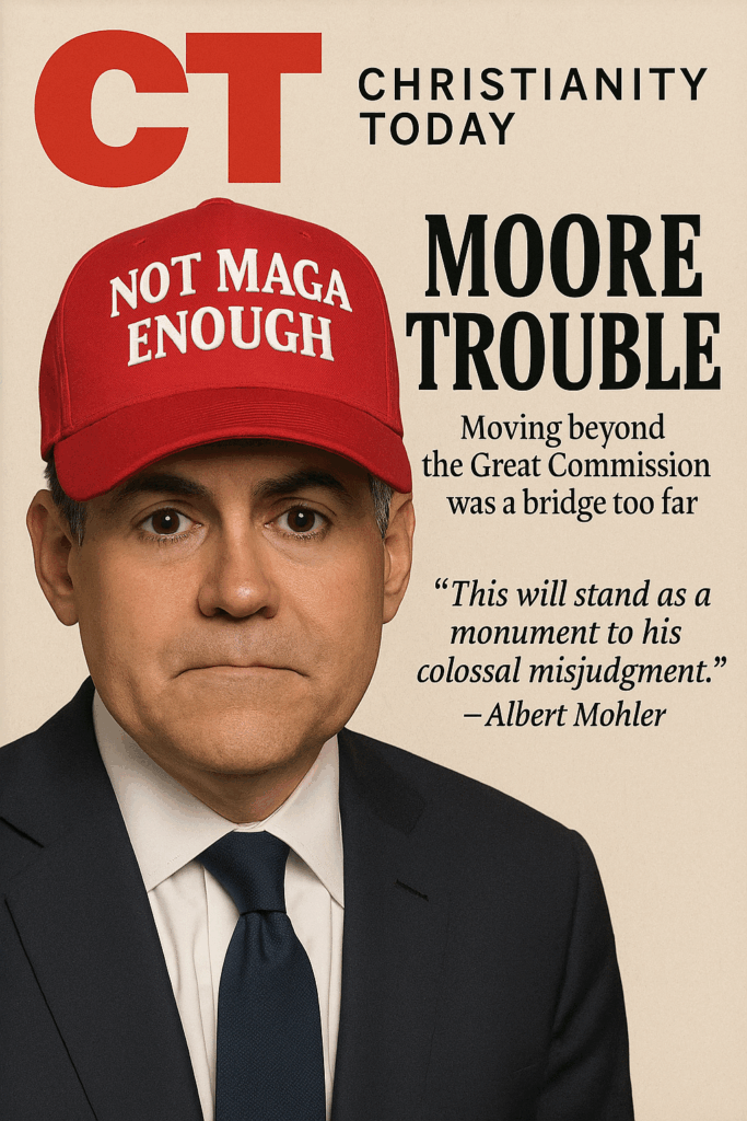 Moore Trouble: SBC Critics Slam Editor’s Decade of Trump Neglect 2 Not Maga Enough Russell Moore 1